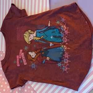 💗 girls 6-6x, Disney Frozen t-shirt, embellished